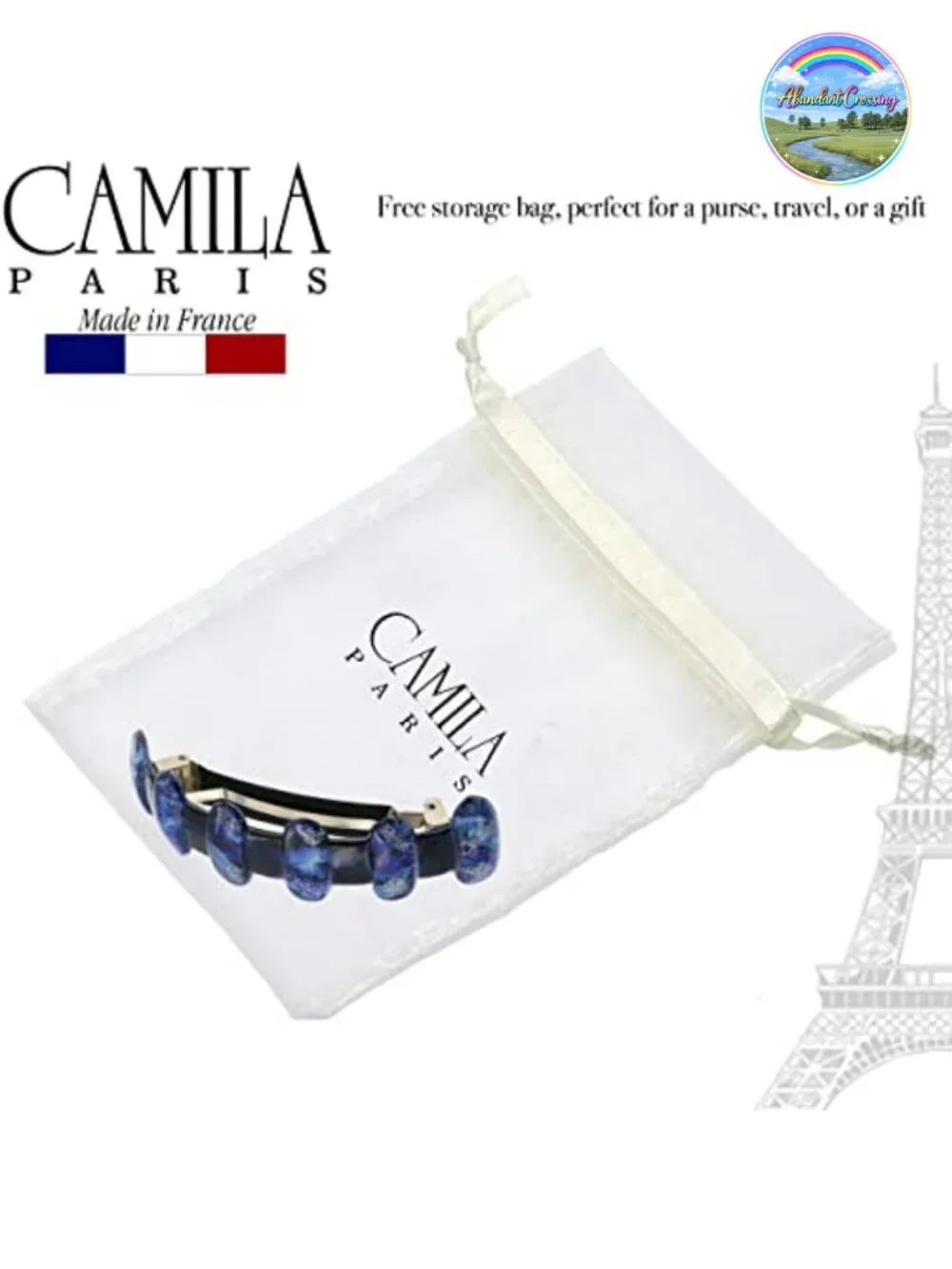 3.75in Automatic Clasp Hair Barrette Strong Hold No Slip